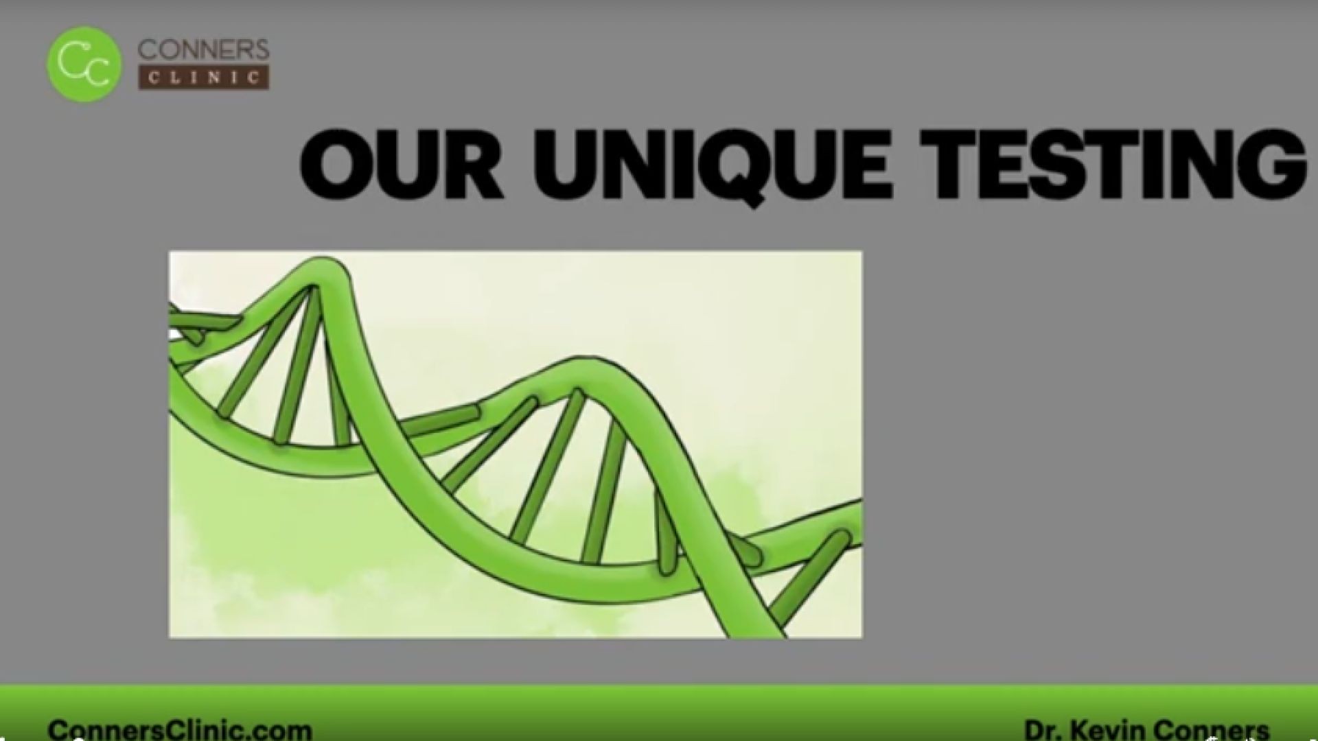 Our Unique Testing | Conners Clinic