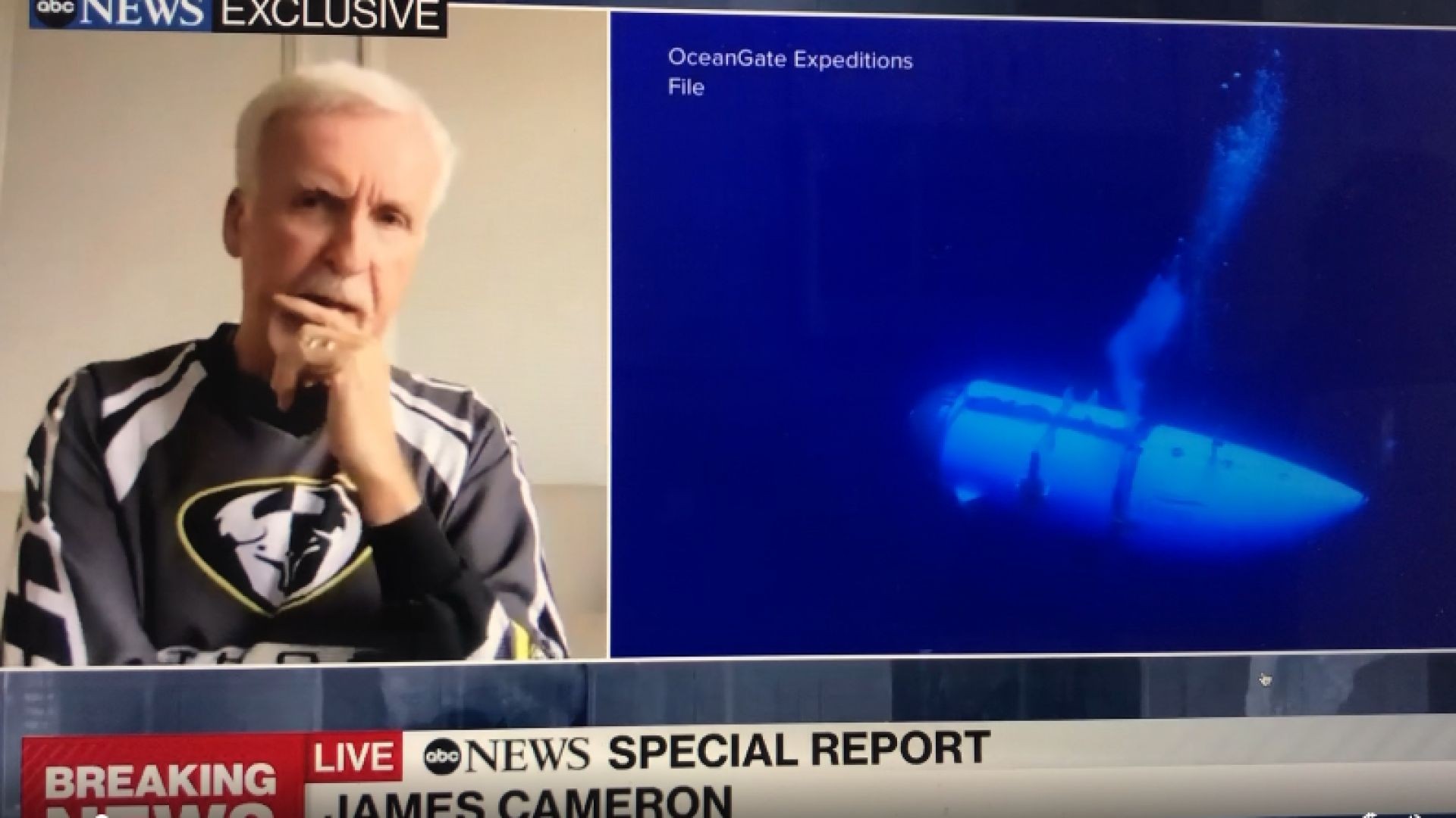 'Titanic' Director James Cameron on the Implosion of the 'Titan' Submersible