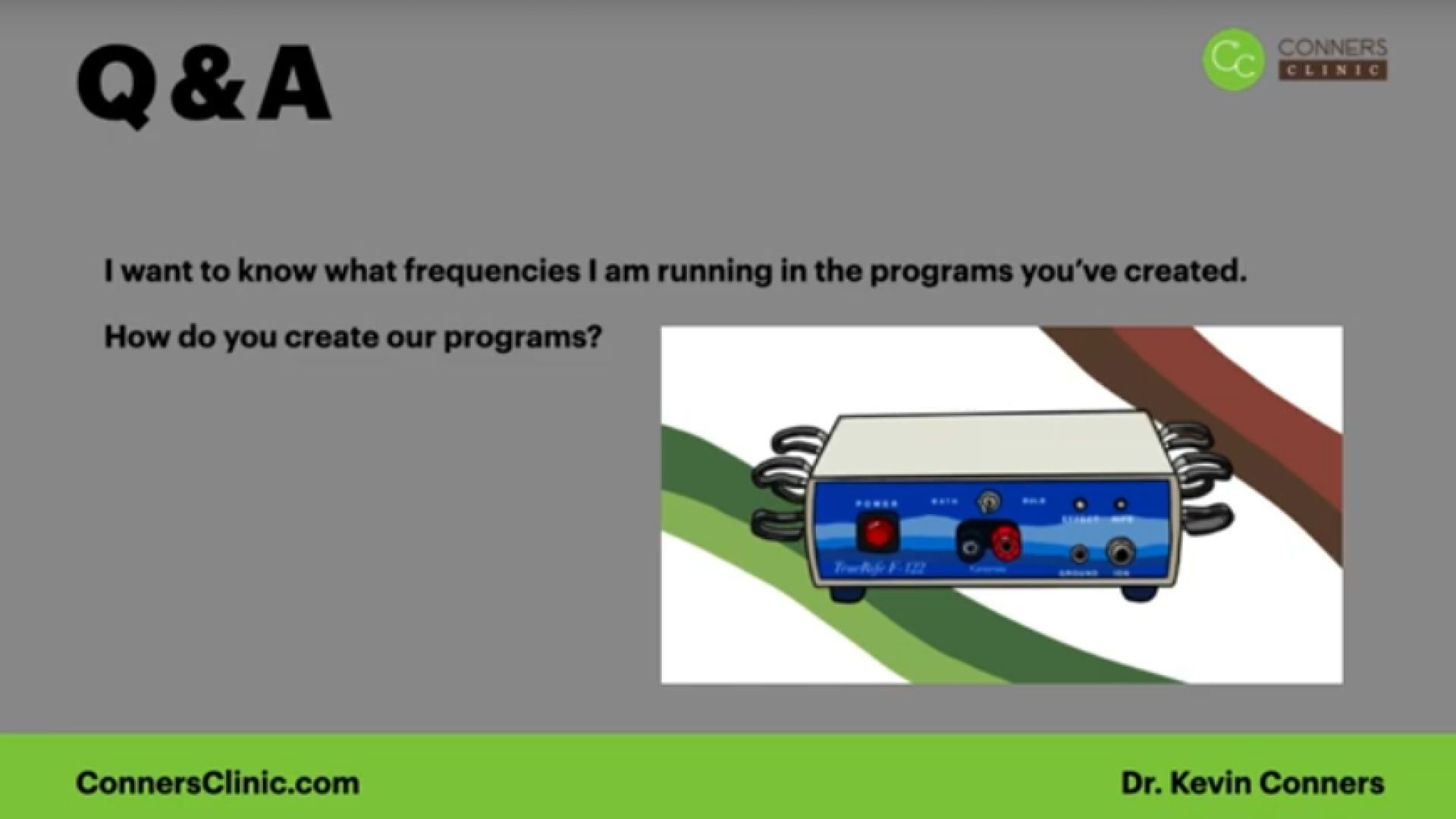 Understanding Frequencies | Conners Clinic