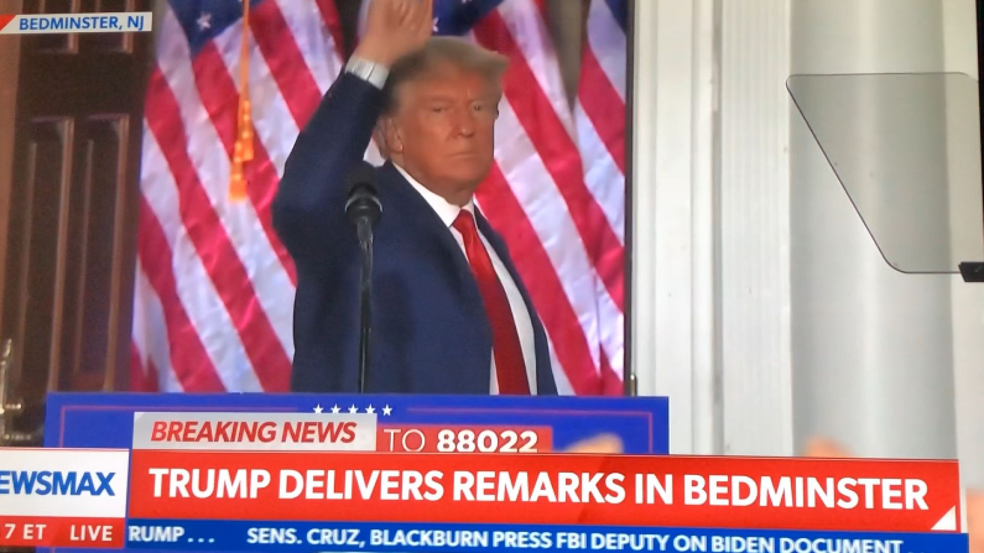 President Trump's Closing Remarks ("Hold on --He's Coming")🇺🇸🇺🇸🇺🇸🇺🇸☀️