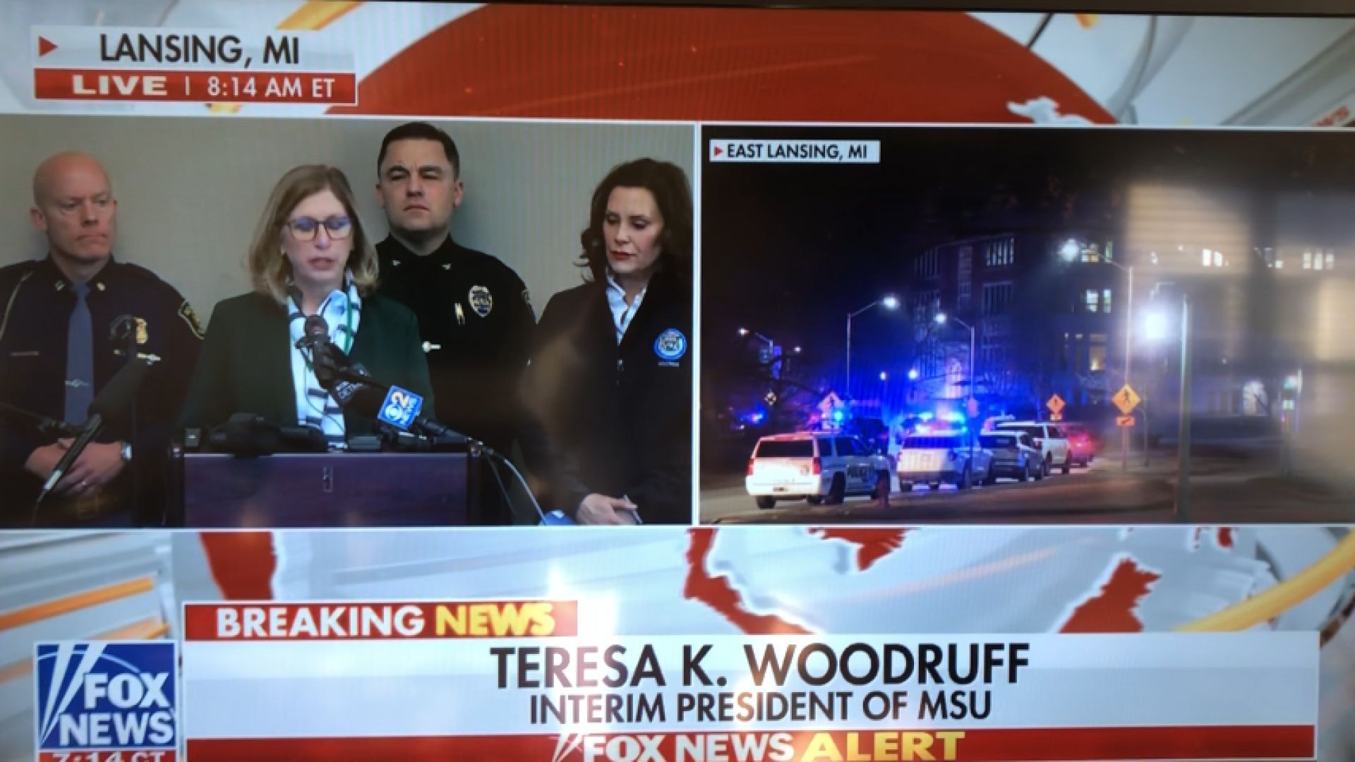 Shooting at MSU