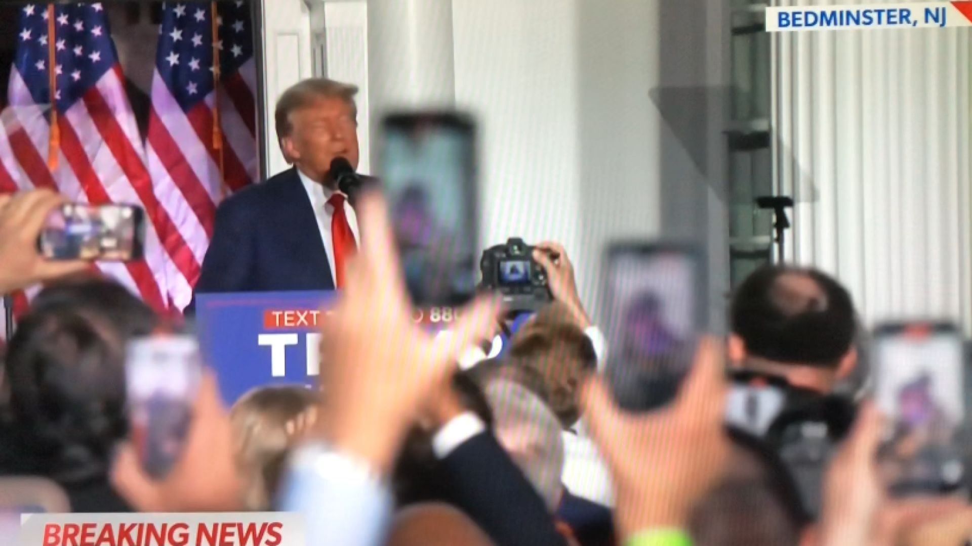 President Trump Speaks on the Phony Indictment & on Biden's $5 Million Bribe