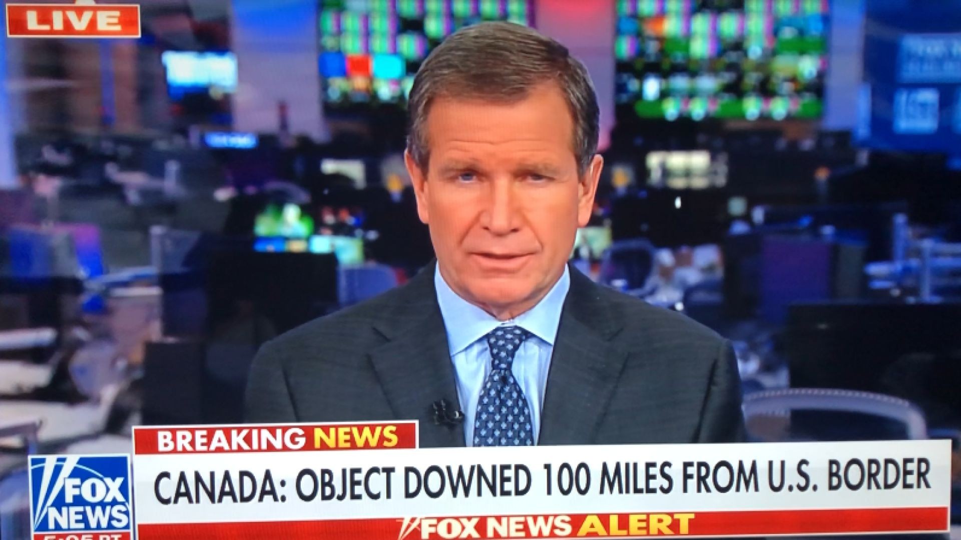 Breaking News:  Object In Sky Shot Down Over Canada