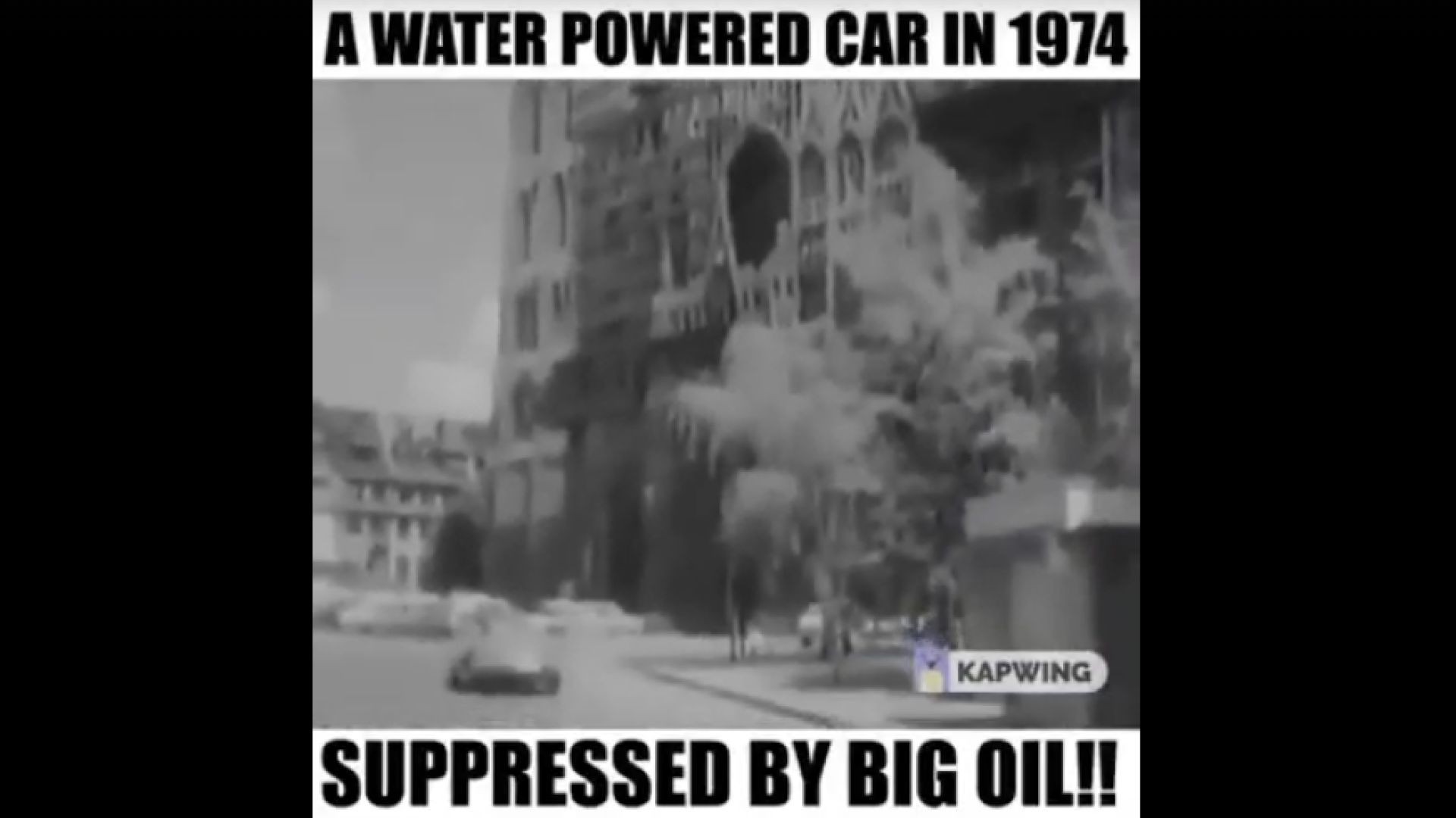 A water powered car in 1974!!!