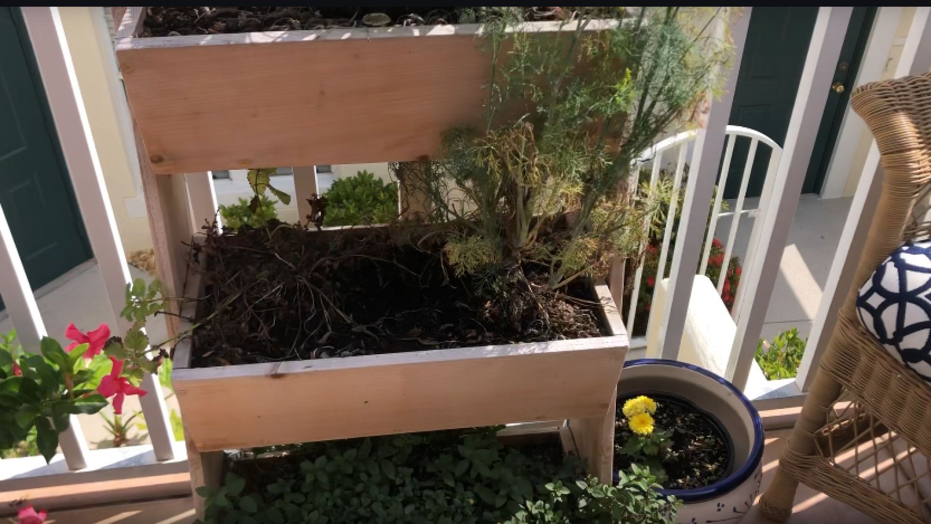 Growing a garden on a small patio is quite possible and fun!