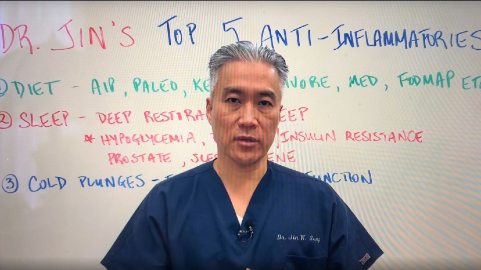 Dr. Jin's---TOP 5 ANTI-INFLAMMATORIES  (link below)